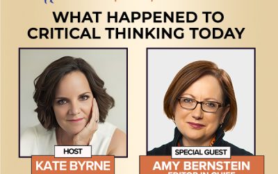 What Happened To Critical Thinking Today With Amy Bernstein