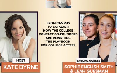 From Campus To Catalyst: How College Contact Co-Founders Sophie English Smith And Leah Guesman Are Rewriting The Playbook For College Access