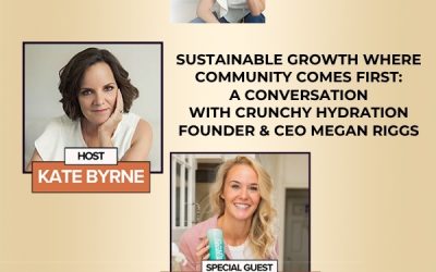Sustainable Growth Where Community Comes First: A Conversation With Crunchy Hydration Founder & CEO Megan Riggs