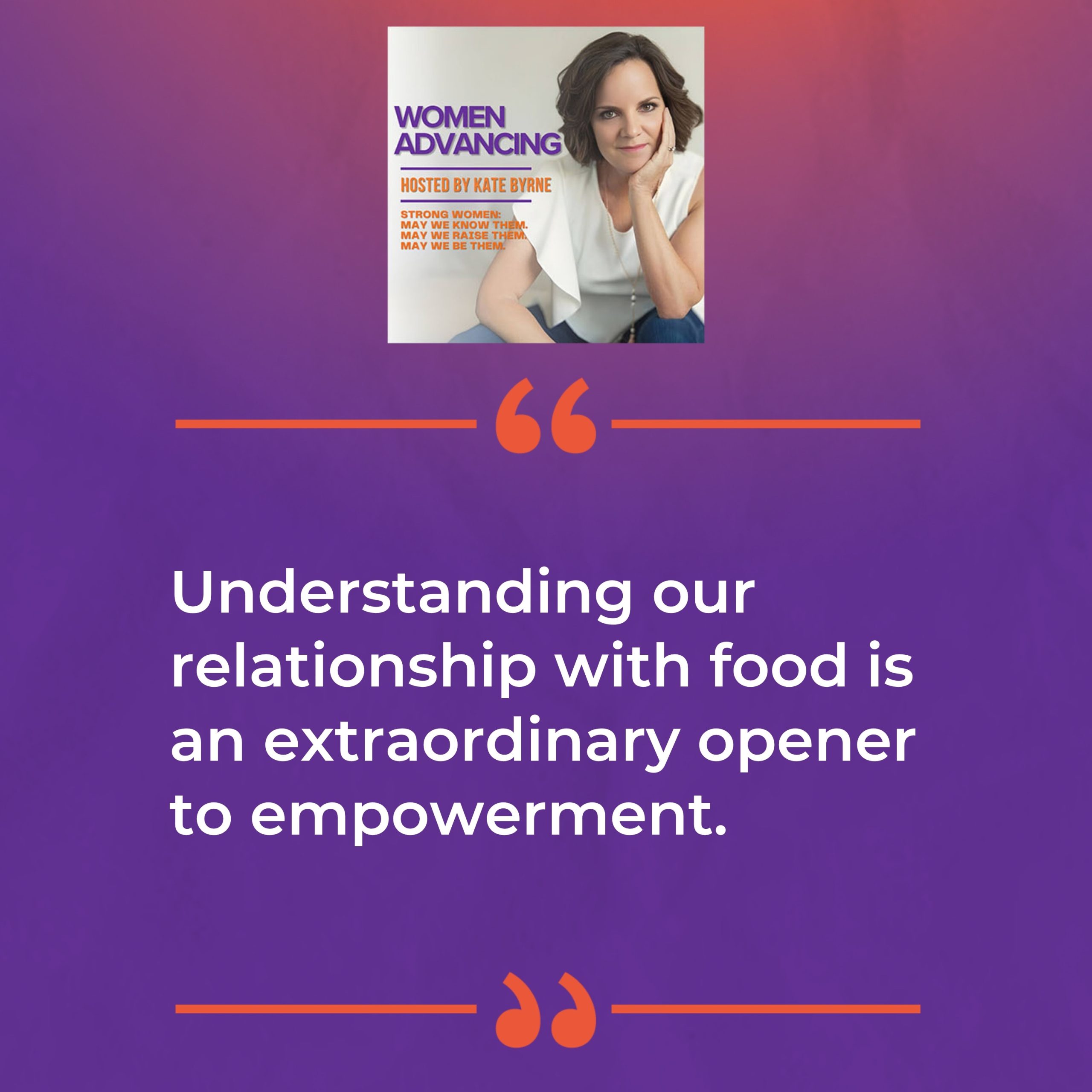 Women Advancing | Michelle Petties | Relationship With Food