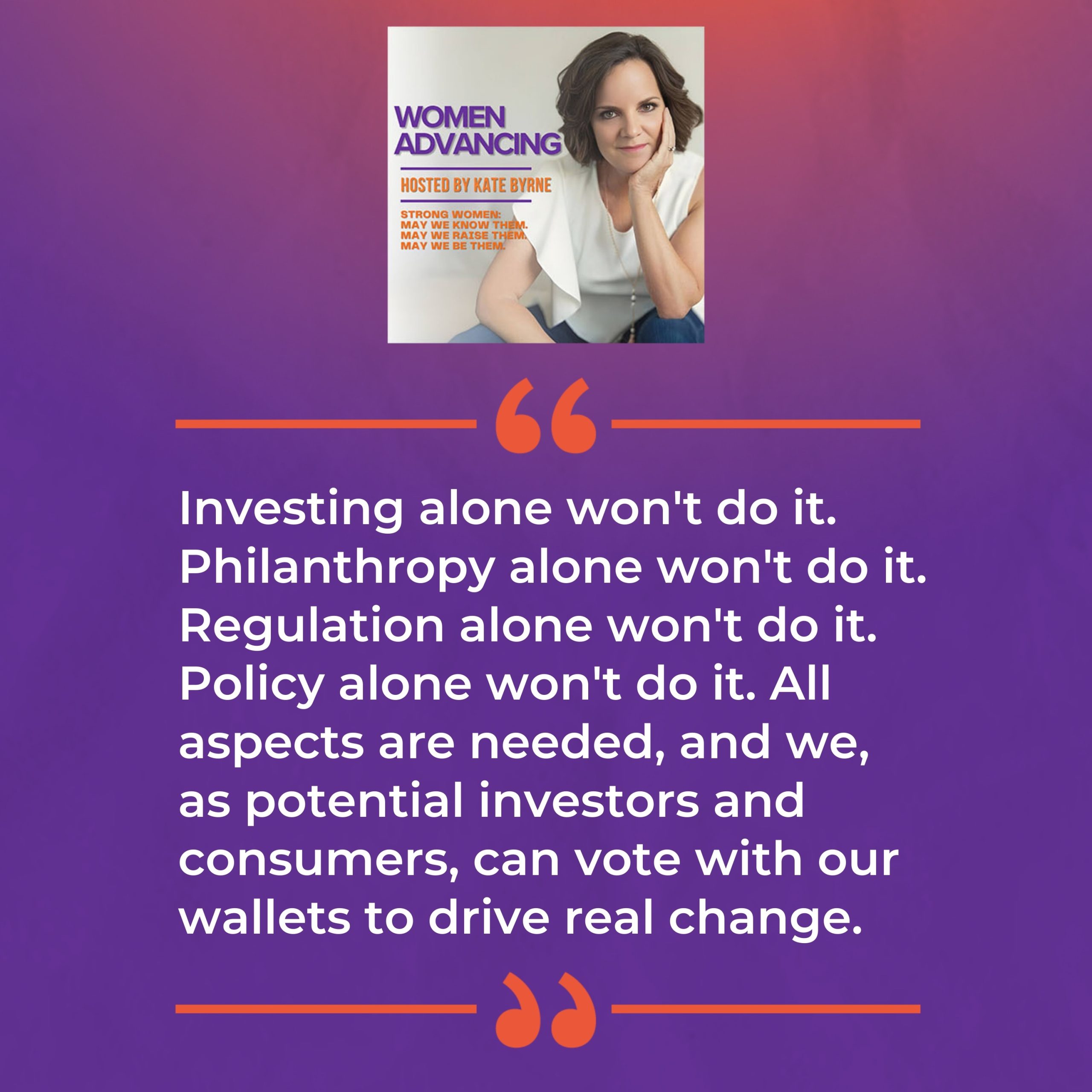 Women Advancing | Christine Mahoney | Impact Investing