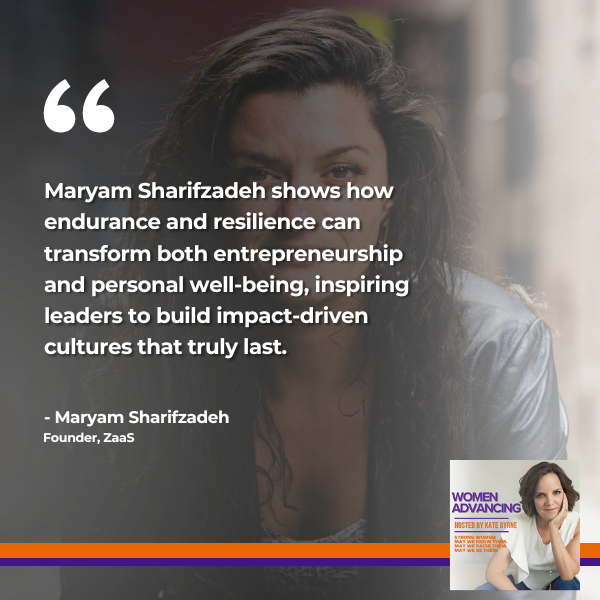 Woman Advancing | Maryam Sharifzadeh | Burnout