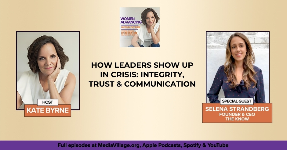 Women Advancing | Selena Strandberg | Leaders In Crisis