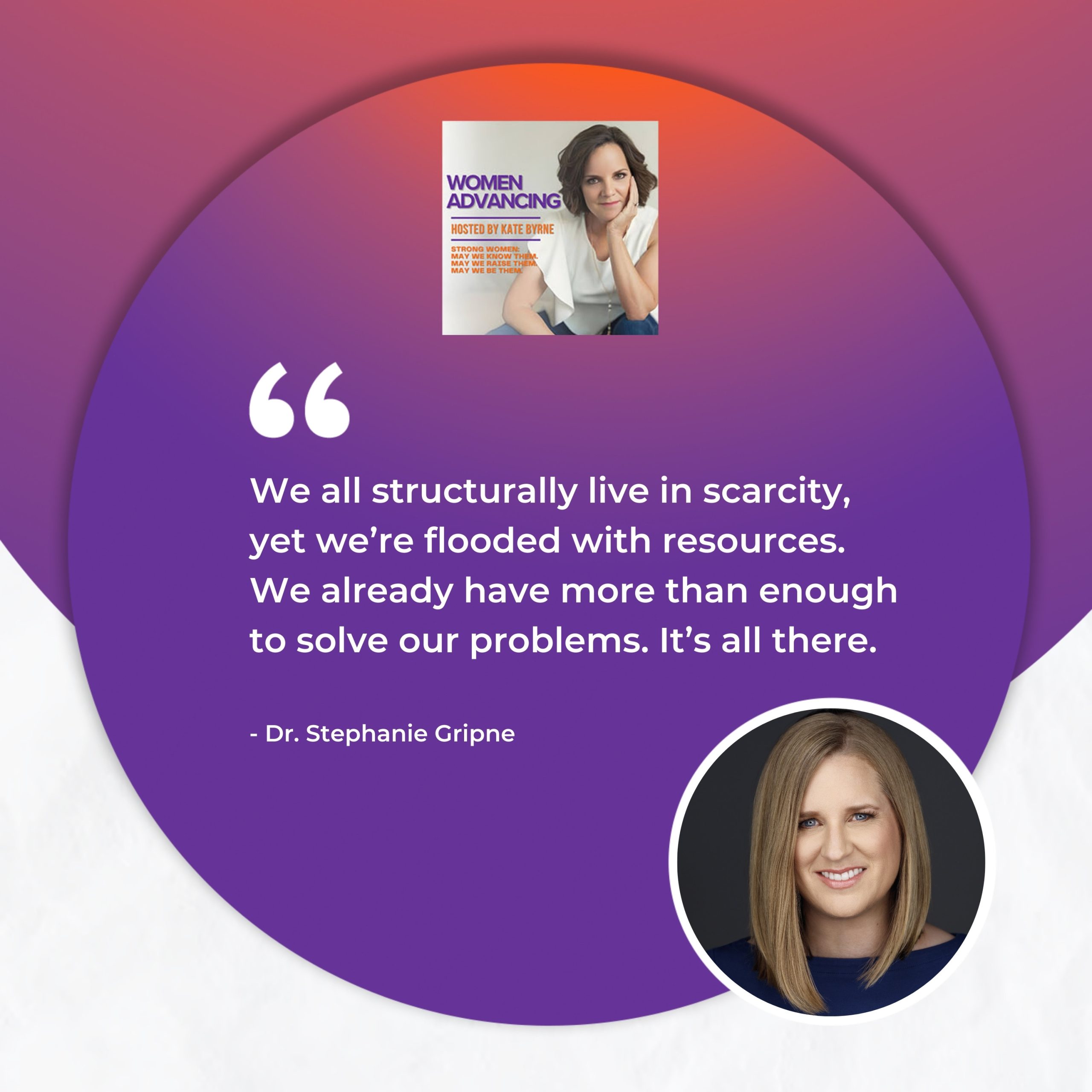 Women Advancing | Dr. Stephanie Gripne | Impact Investing