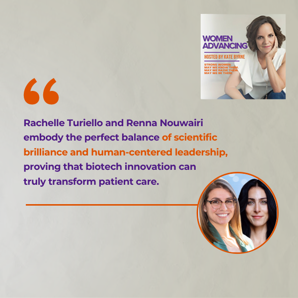 Women Advancing | Rachelle Turiello & Renna Nouwairi | Avant Genomics
