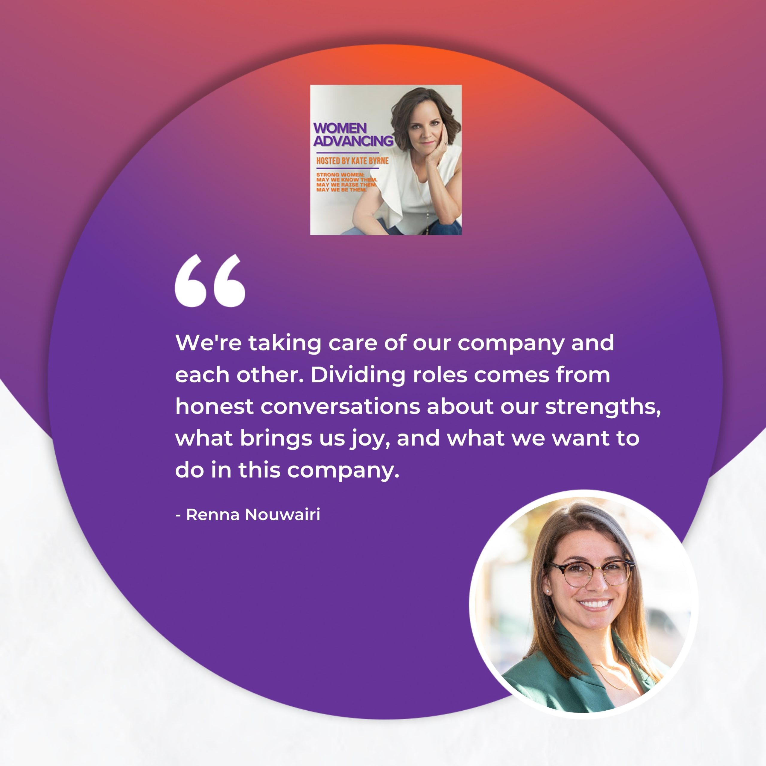 Women Advancing | Rachelle Turiello & Renna Nouwairi | Avant Genomics
