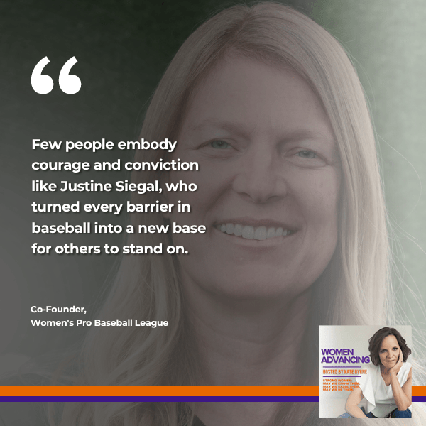 Women Advancing | Justine Siegal | Breaking Baseball Barriers