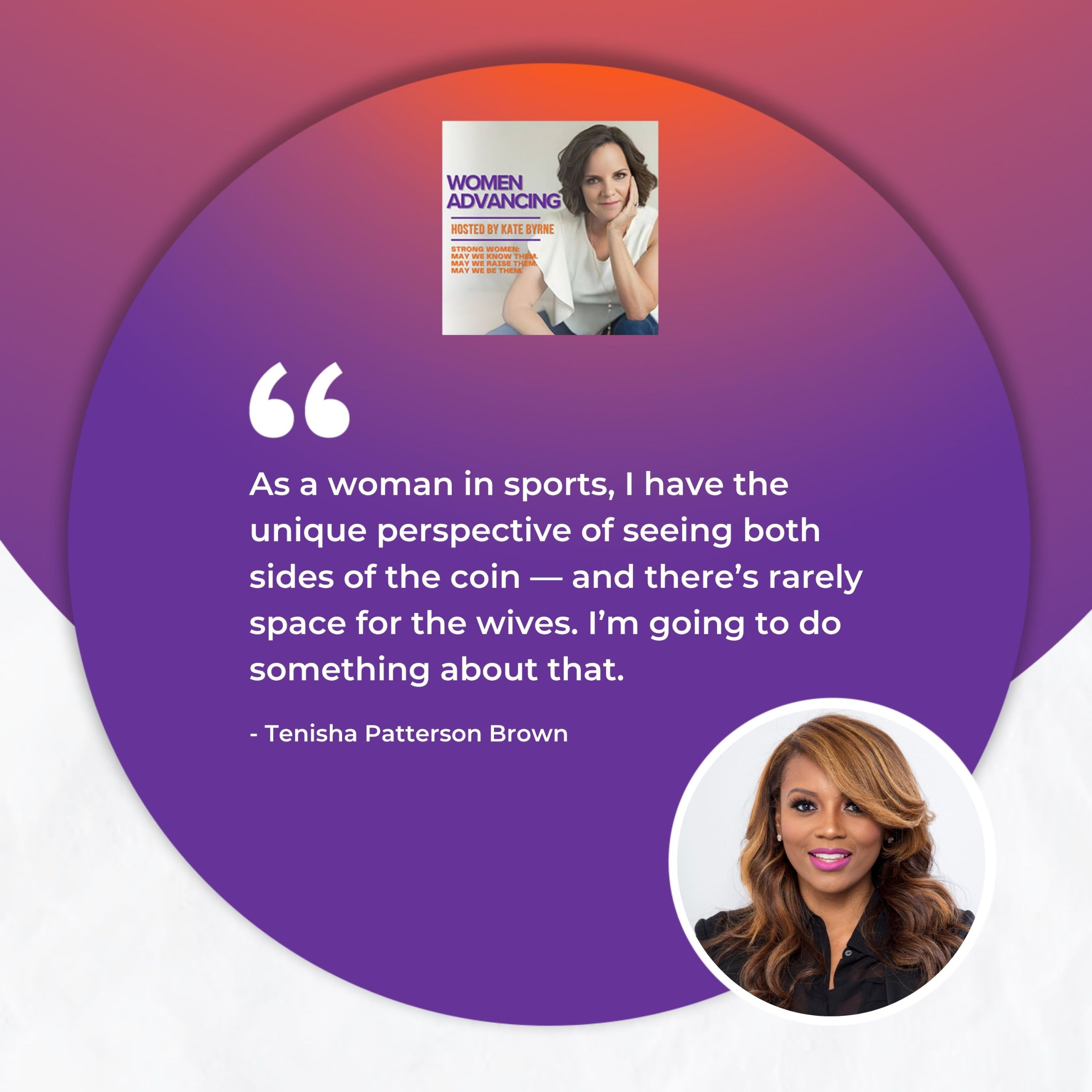 Women Advancing | Tenisha Patterson Brown | NFL Wives Association