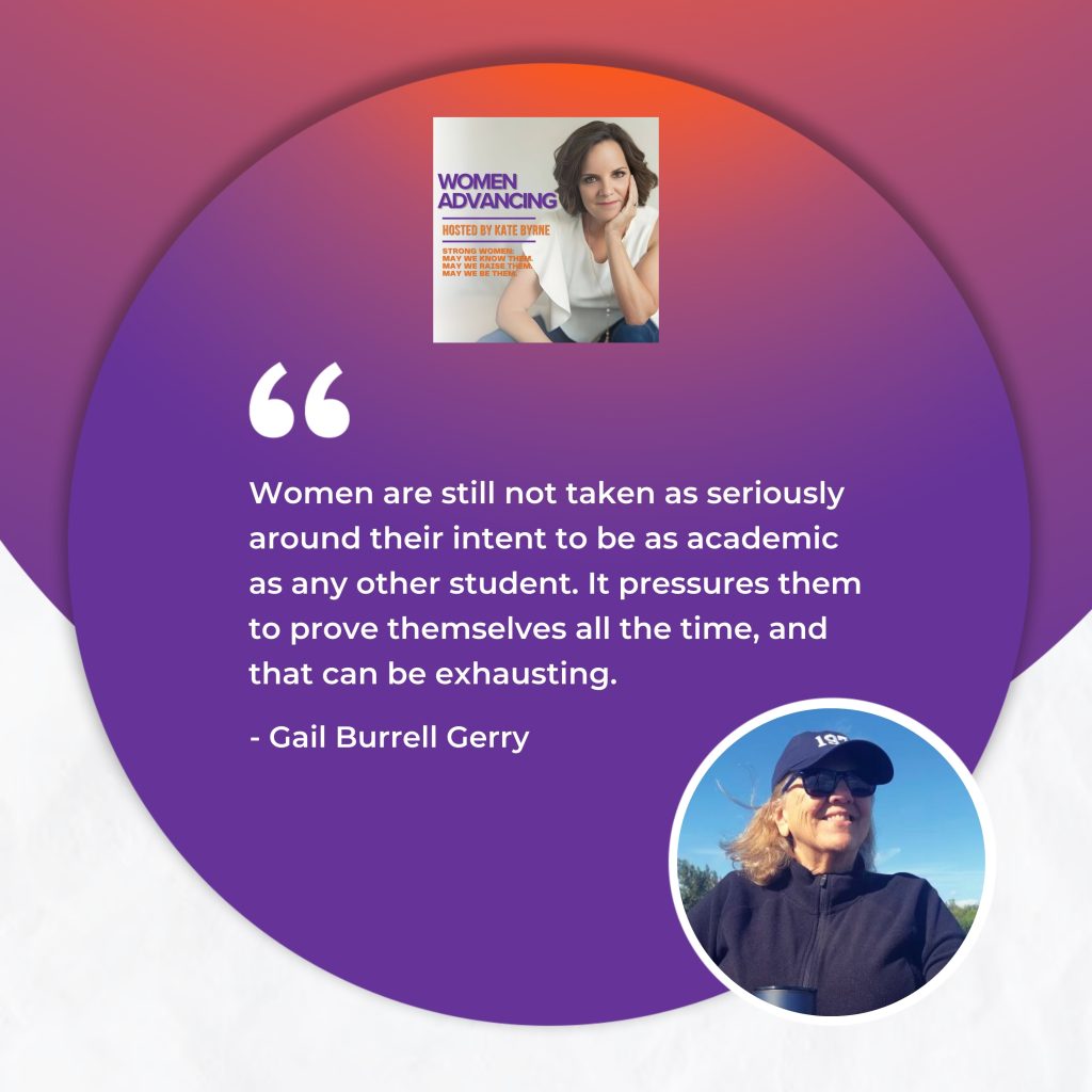 Women Advancing | Gail Burrell Gerry | Coeducation