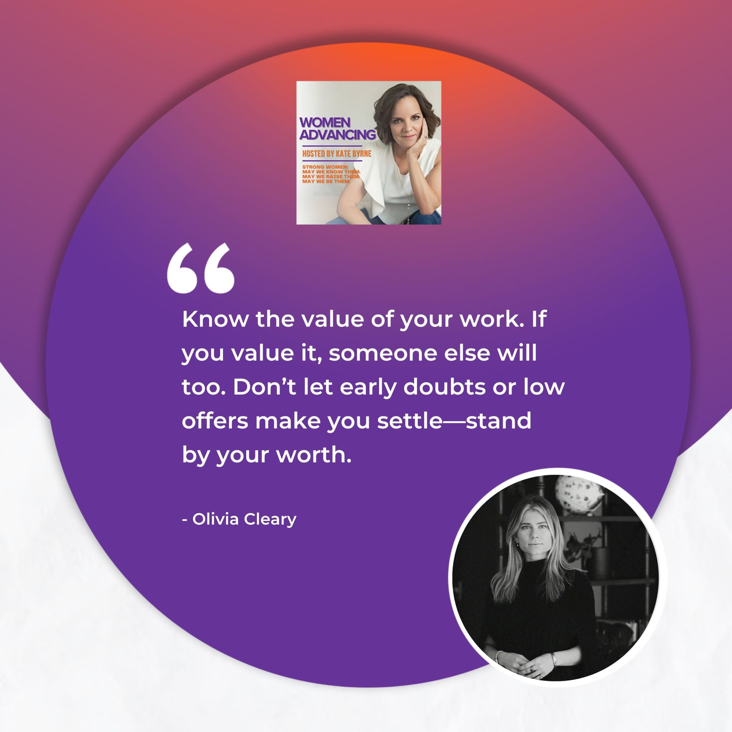 Women Advancing | Olivia Cleary | Redesigning Work