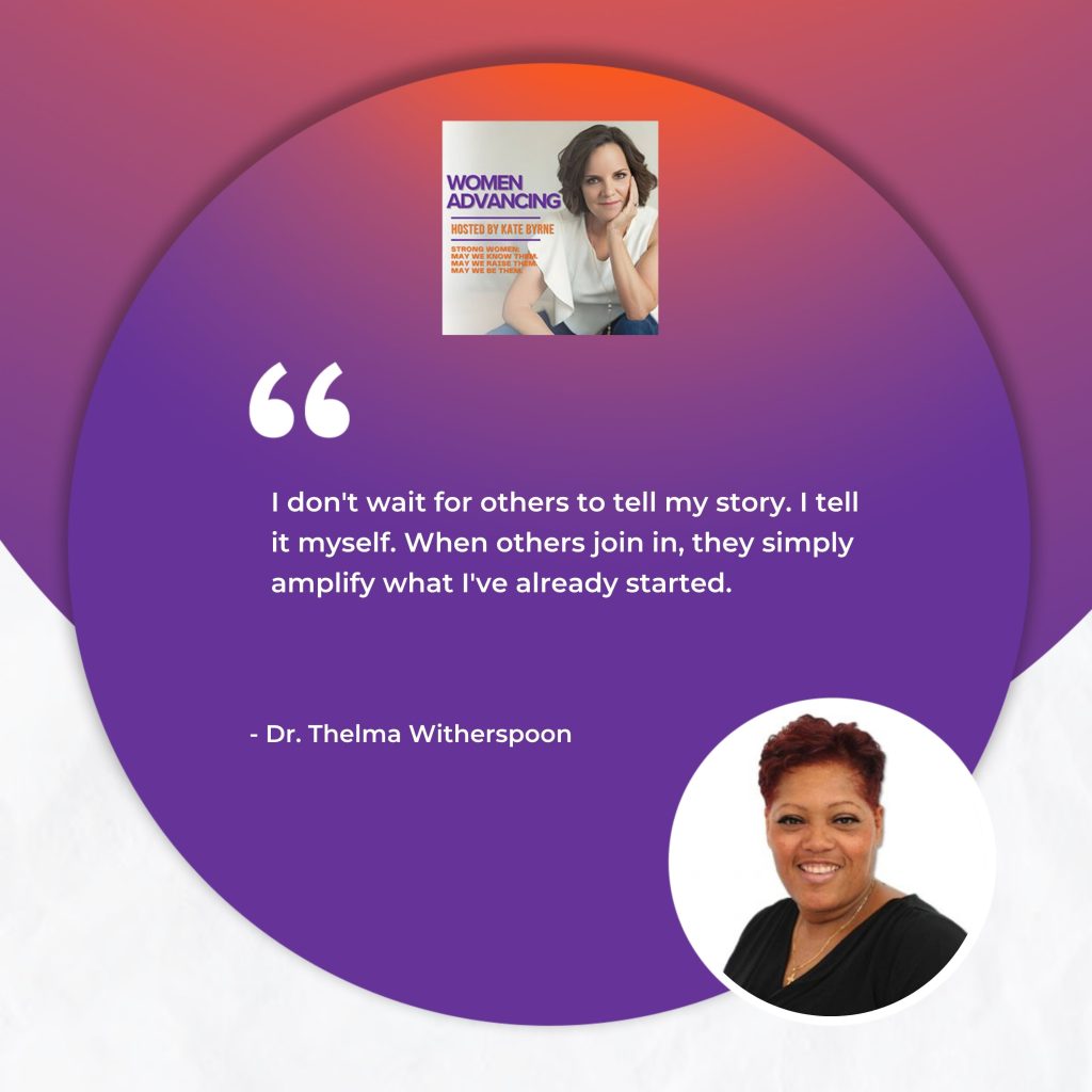 Women Advancing | Dr. Thelma Witherspoon | Stewardship