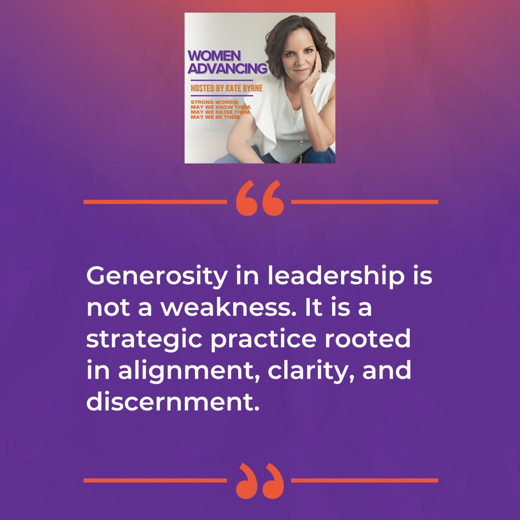 Women Advancing | Robyn Jackson Malone | Generosity In Leadership