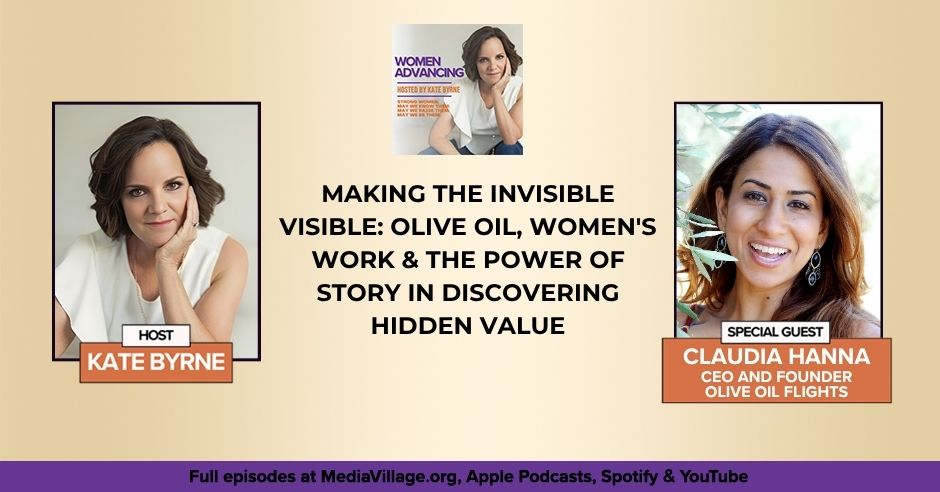 Women Advancing | Claudia Hanna | Olive Oil Flights